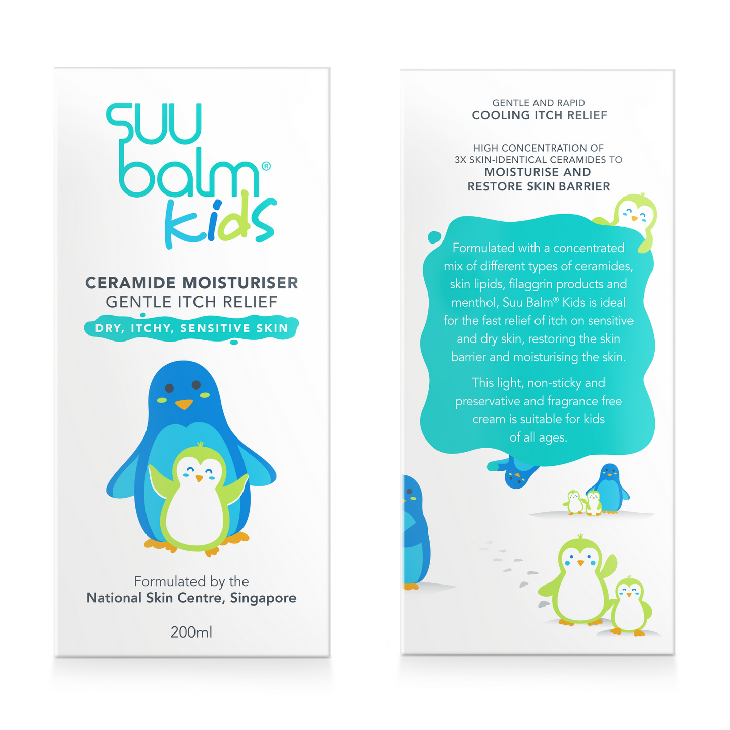 Suu Balm Kids Ceramide Moisturiser Gentle Itch Relief