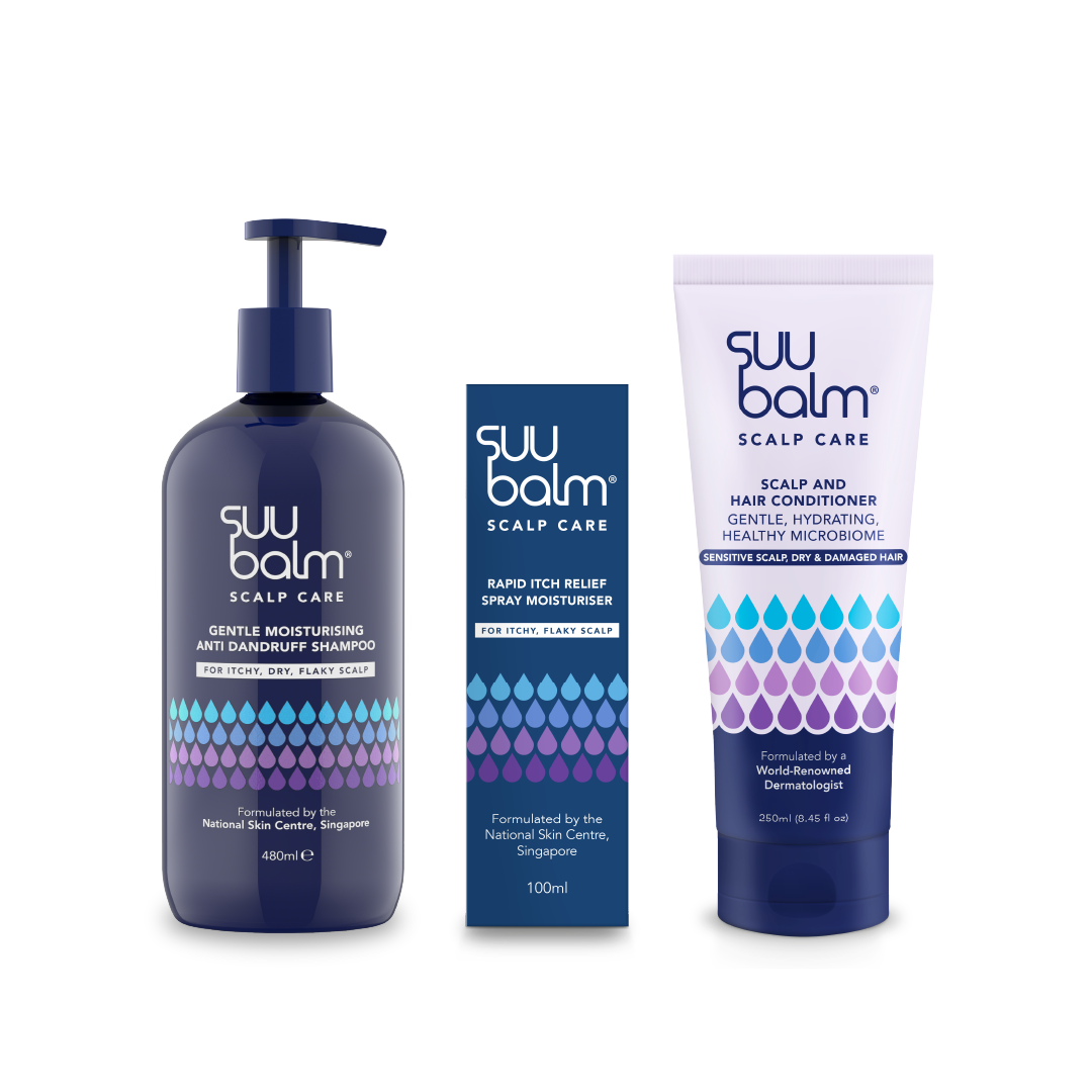 Suu balm Scalp Care Trio Bundle