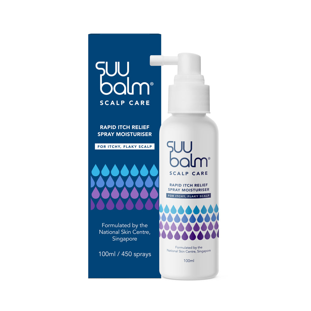 Suu Balm® Rapid Itch Relief Scalp Spray Moisturiser 100ml - Product Image