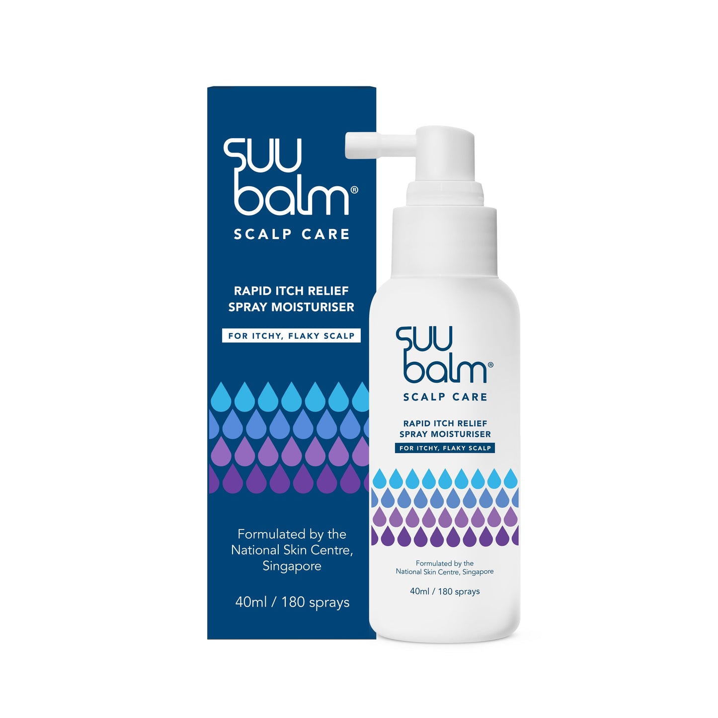 Suu Balm Rapid Itch Relief Scalp Spray Moisturizer