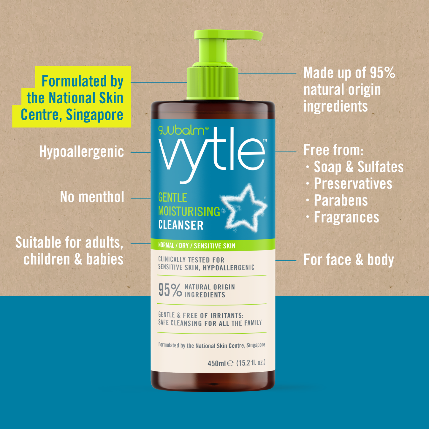 Vytle Gentle Moisturizing Cleanser